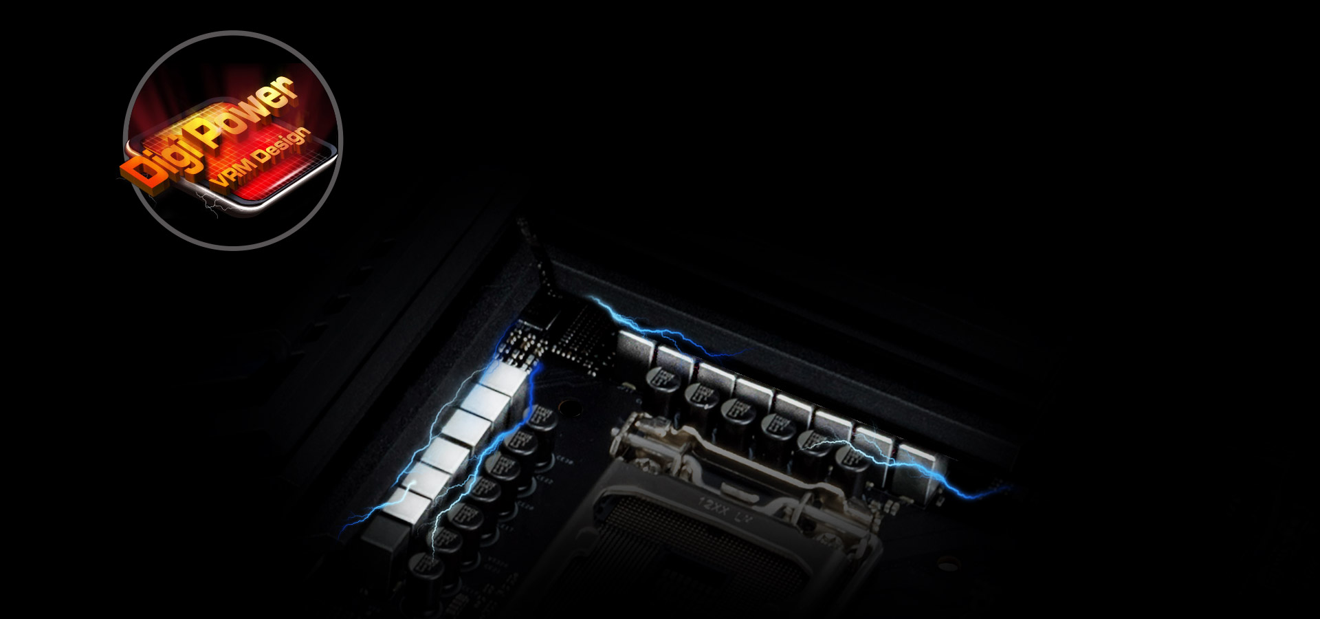 Chip Dr.MOS (60A) + 14 Phase